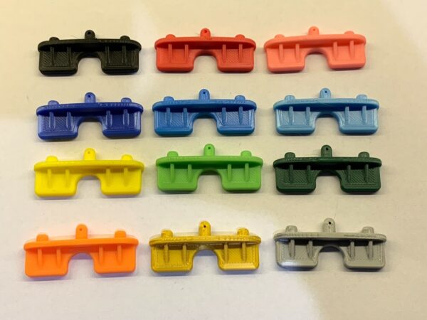 Tamiya Battery Holder Stay Retaining TA01 TA02 FF01 CC01 TA-02 FF-01 3D Printed - Image 12