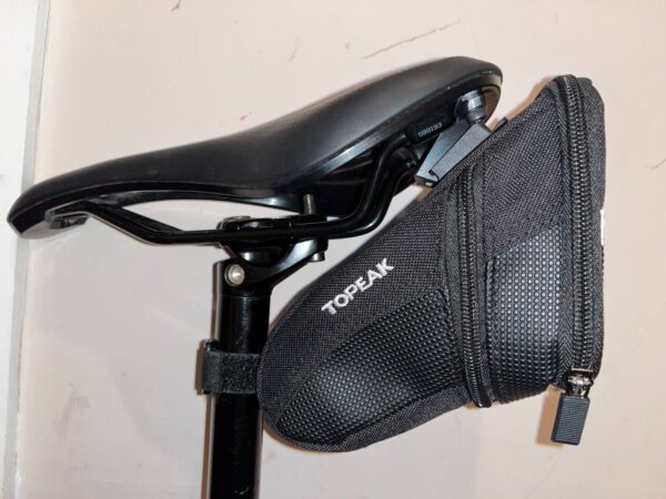 Topeak Aero Wedge Quick Clip to Trek Bontrager Saddle Mount