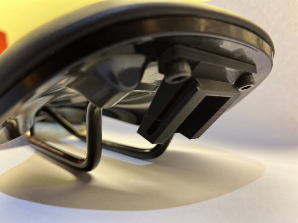 Topeak Aero Wedge Quick Clip to Trek Bontrager Saddle Mount - Image 2