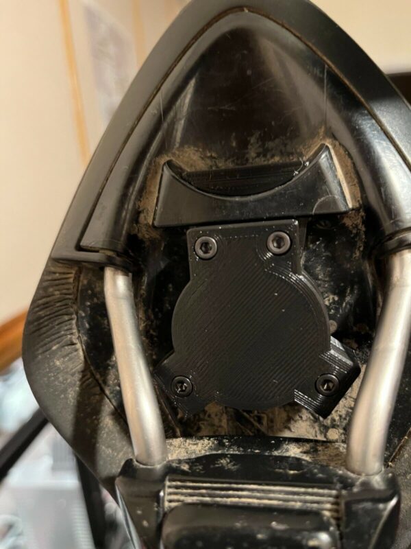 Fizik ICS AirTag Mount with optional Light Mount Fitting - Image 2