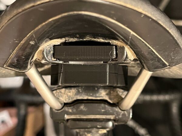 Fizik ICS AirTag Mount with optional Light Mount Fitting - Image 3
