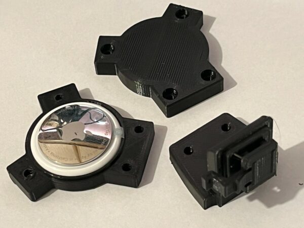 Fizik ICS AirTag Mount with optional Light Mount Fitting - Image 4