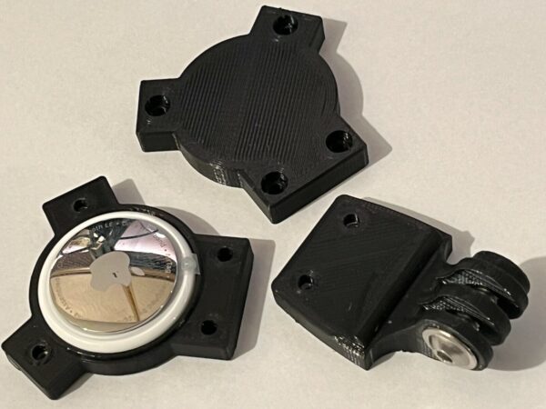 Fizik ICS AirTag Mount with optional Light Mount Fitting - Image 6